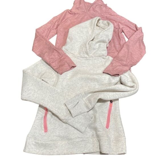 Girls tek gear hooded shirts size large (10/12) bundle - Picture 1 of 7